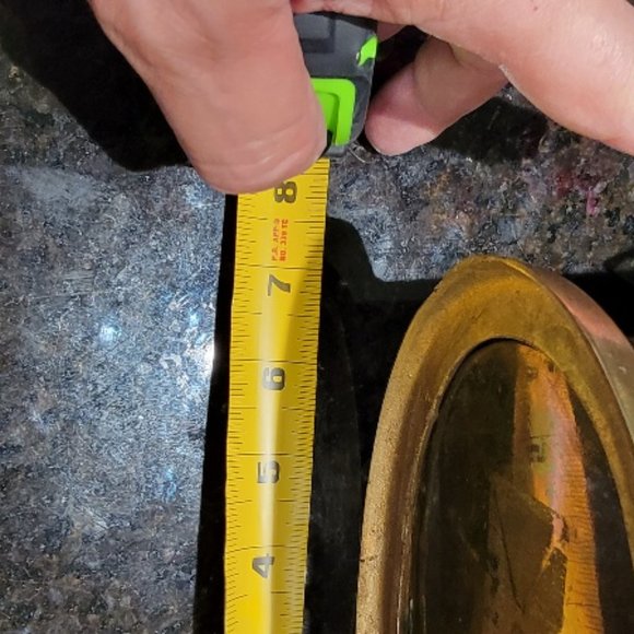 Antique Ornate Brass English Tea Caddy With Hinged Lid - Picture 8 of 12